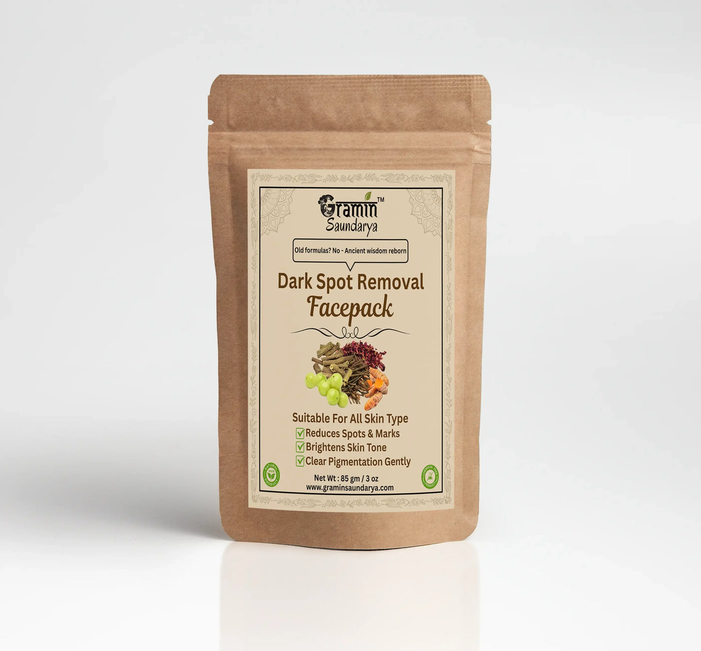 Dark Spot Removal Face pack | Even Tone , Repair And Glow For Your Skin ( 85gm )