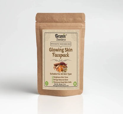 Glowing Skin Face Pack | Brighten , Nourish And  Naturally Glow For Your Skin ( 85gm )