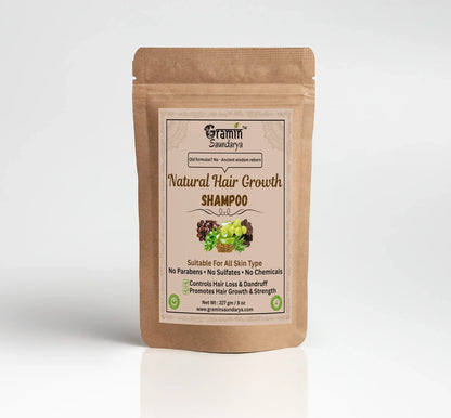 Natural Hair Growth Shampoo | Cleanse , Strengthen , Shine And Promote Growth For Your Hair