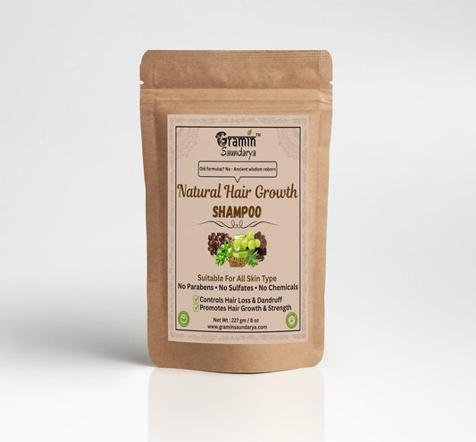 Natural Hair Growth Shampoo | Cleanse , Strengthen , Shine And Promote Growth For Your Hair