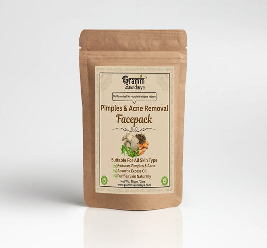 Pimples & Acne Removal Face Pack | Clear , Heal And Balance For Your Skin ( 85gm )